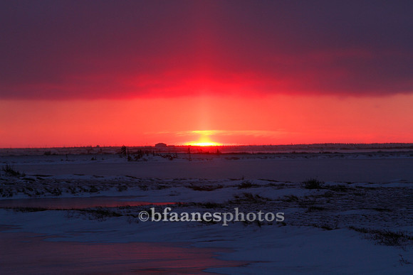 Sunset at Churchill